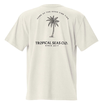 Oversized Perfect Palm  faded t-shirt