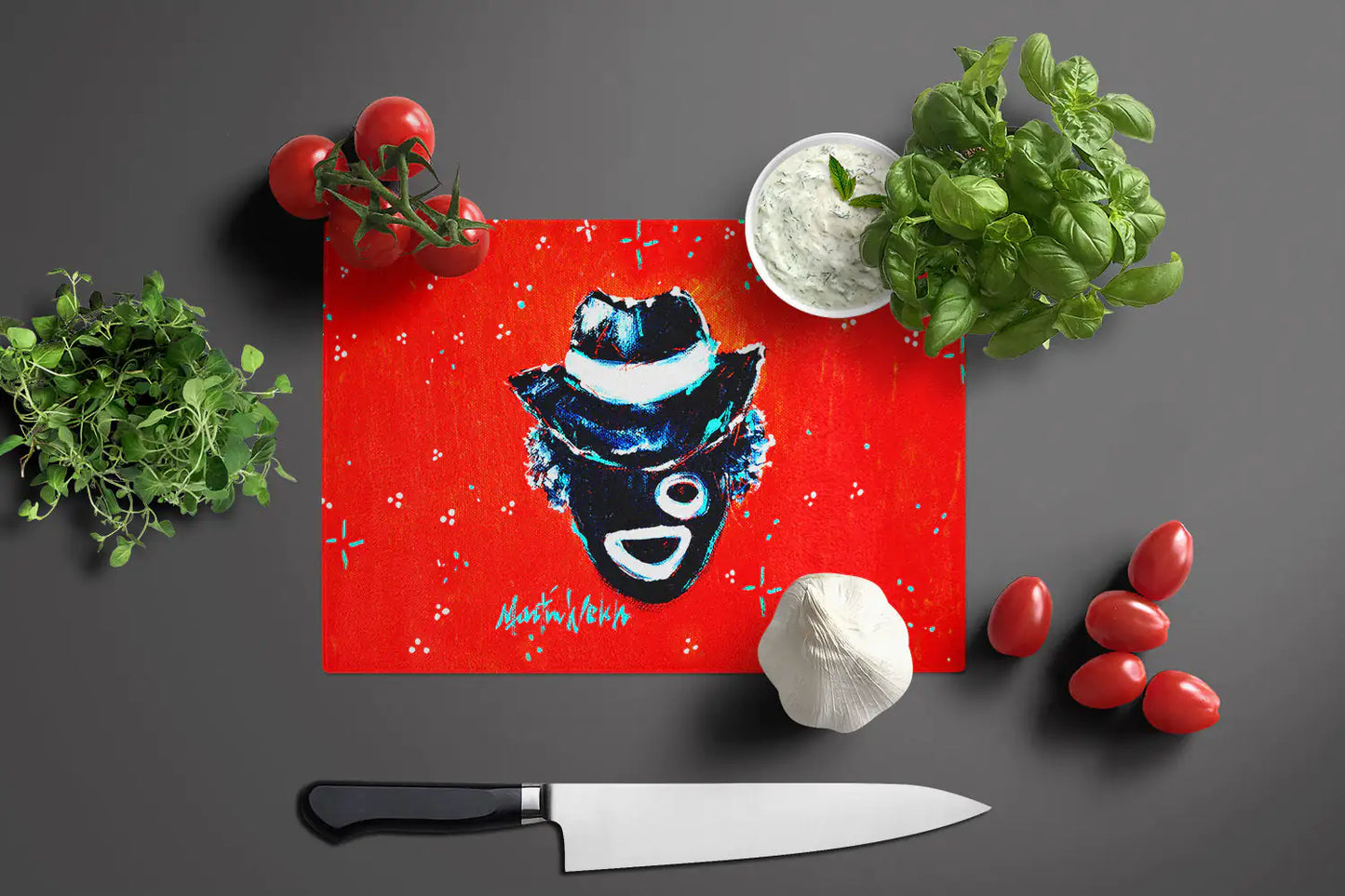 Zee Mr Glass Cutting Board