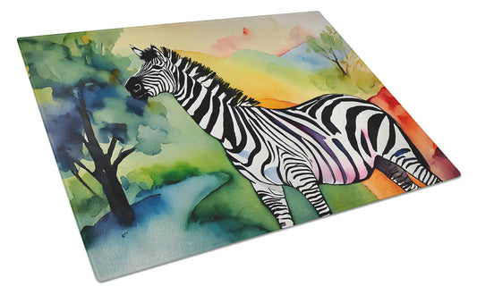 Zebra Glass Cutting Board