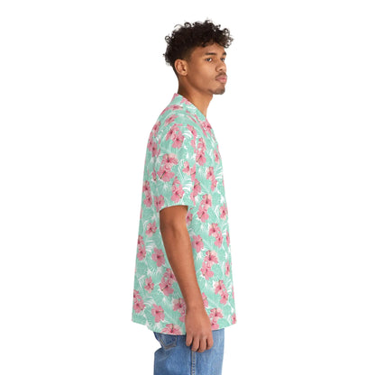 Men's Tropical Sky Garden Floral Hawaiian Shirt