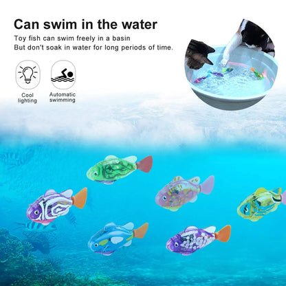 Electronic Fish Swimming Cat Toy