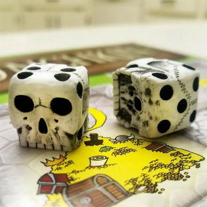 1PC 6-Sided Skull Dice