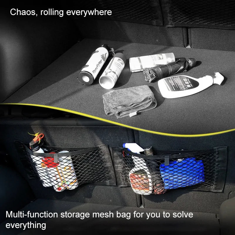 Car Trunk Mesh Storage Bag