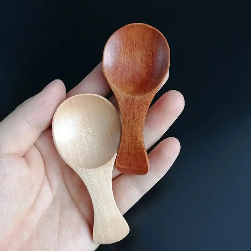 4Pcs Mini Wooden Spoons