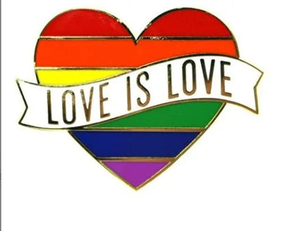 Love Is Love Enamel Pin Badge