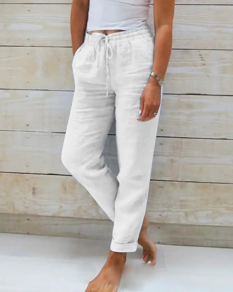 Linen Pants For Woman