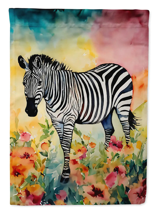 Zebra Garden Flag