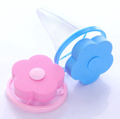 2 Pcs Floating Pet Fur Catcher Laundry Lint Pet Hair Remover For Washing Machine