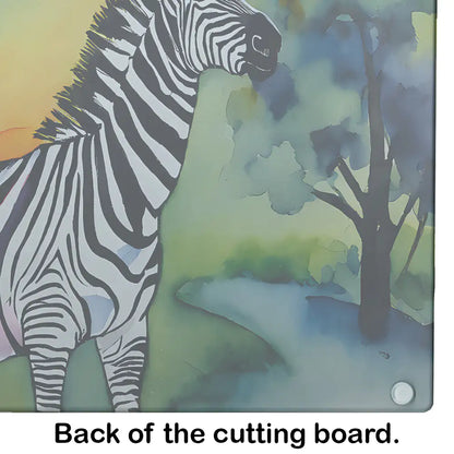 Zebra Glass Cutting Board